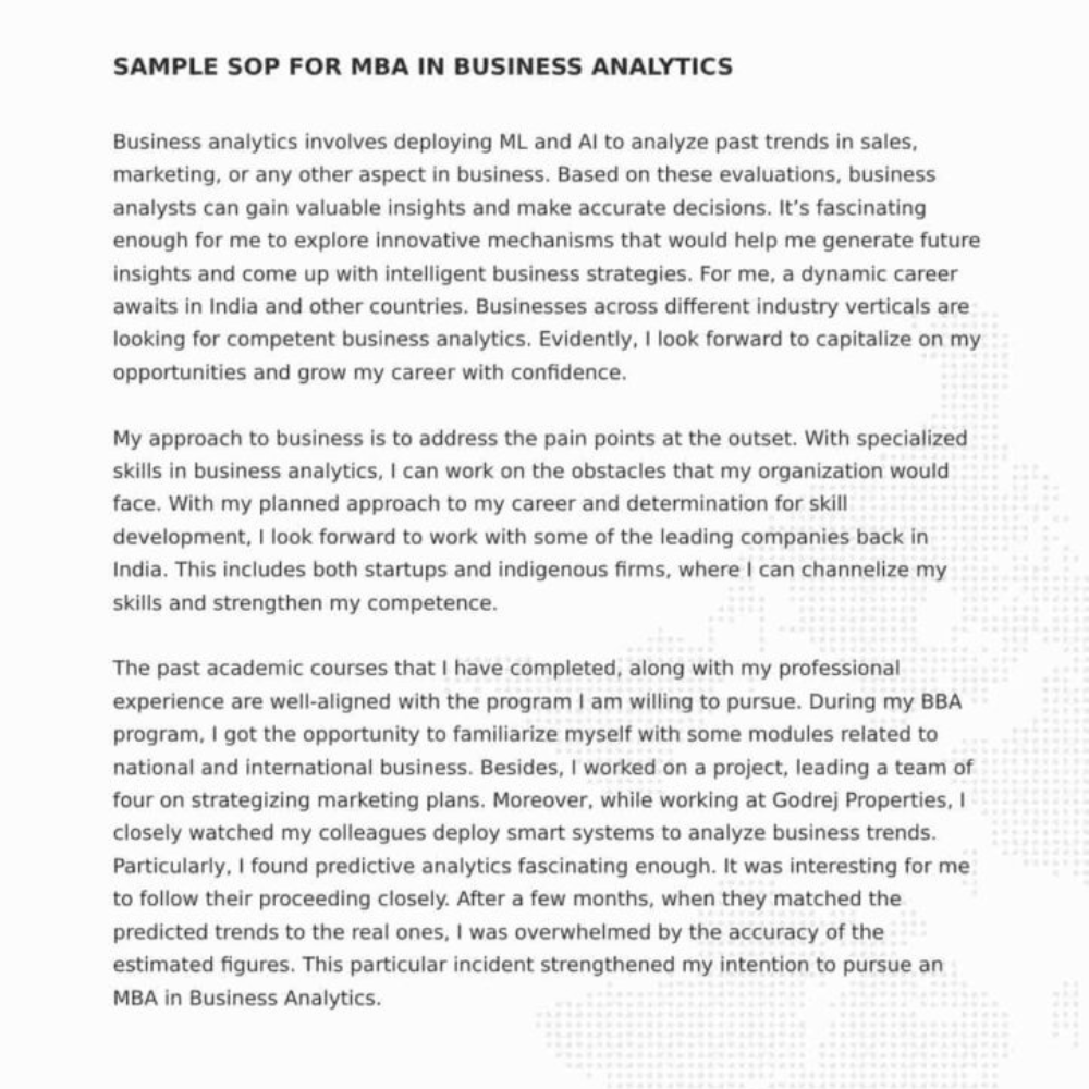 Business Analytics